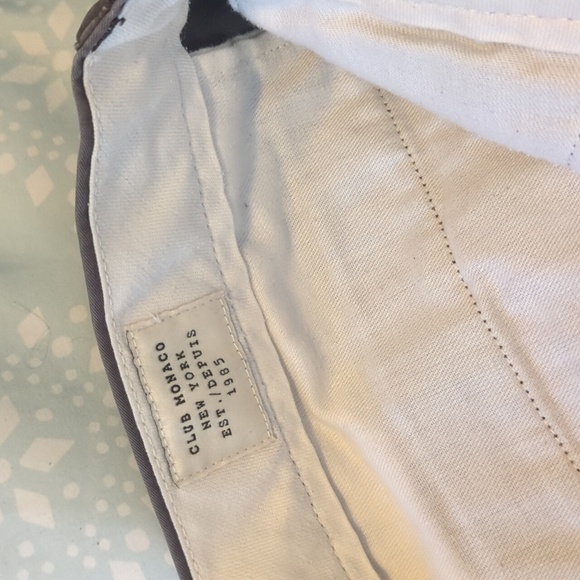 Club Monaco DARK GRAY Davis Slim For Corton Chino - Picture 5 of 6